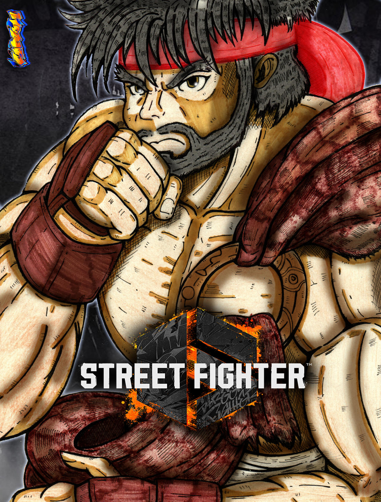 Akuma - Street Fighter by digitalninja on DeviantArt