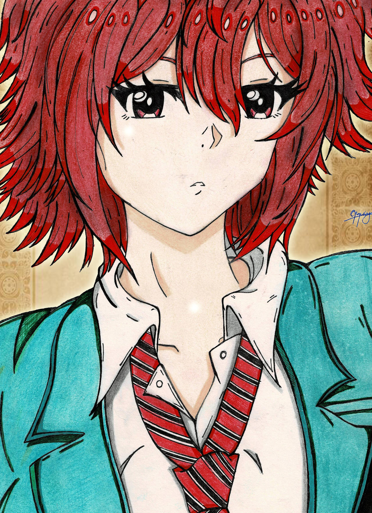 Tomo Aizawa from Tomo-chan Is a Girl! by XenonVincentLegend on DeviantArt