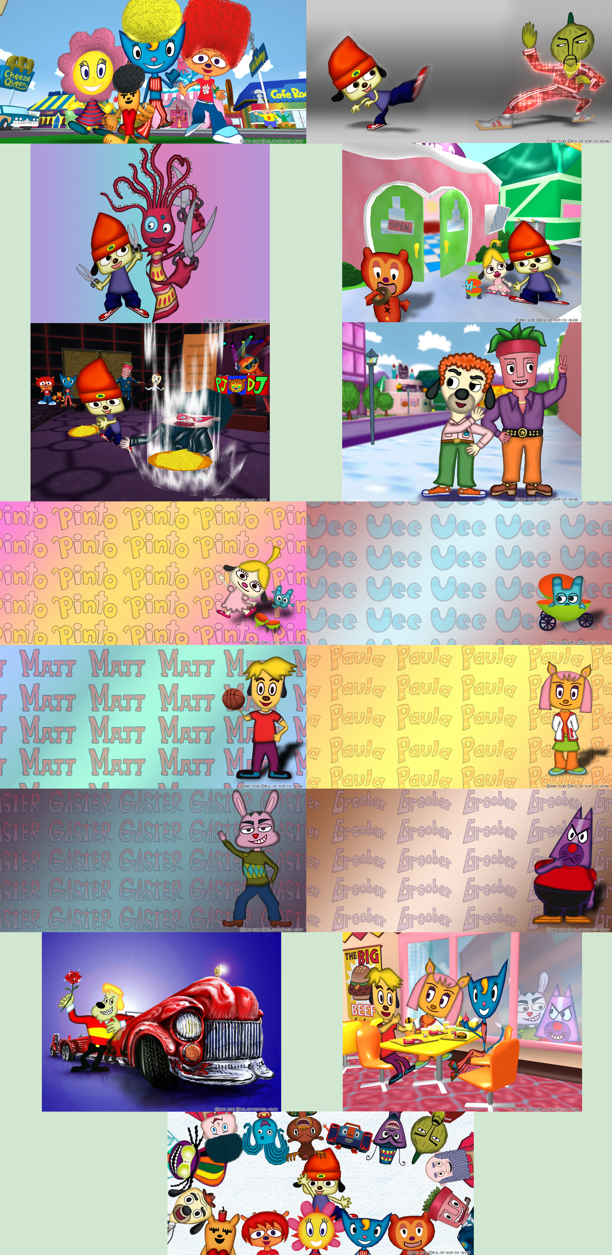 Desktop Accessories, PaRappa The Rapper Wiki