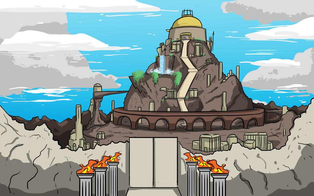 Greek Myth Mount Olympus by Devicon on DeviantArt