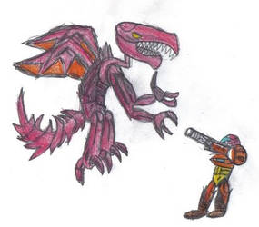 Ridley Vs Samus