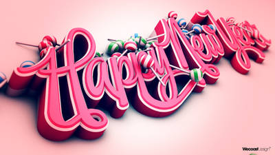 Happy New Year by wecoastdesign