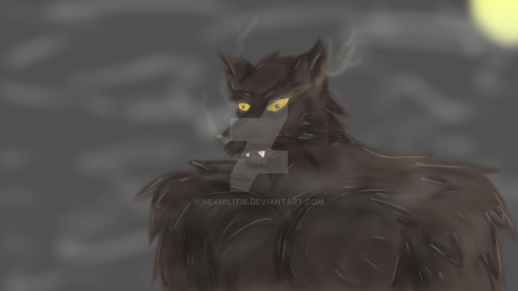 Buff wolf by Nexmilitis on DeviantArt