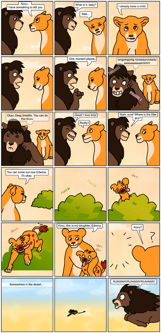 the lion king comic