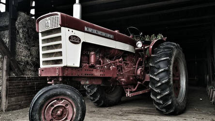 big red tractor