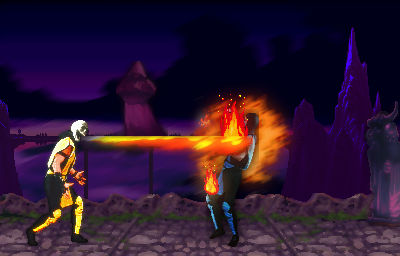 exo.pet — Mortal Kombat II (SNES) - Scorpion's Toasty