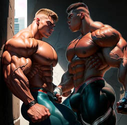 Spandex warrior gods