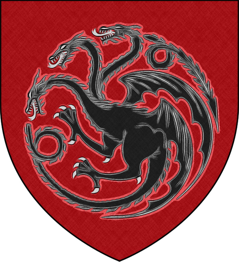 Coat of arms of House Blackfyre by thehive1948 on DeviantArt