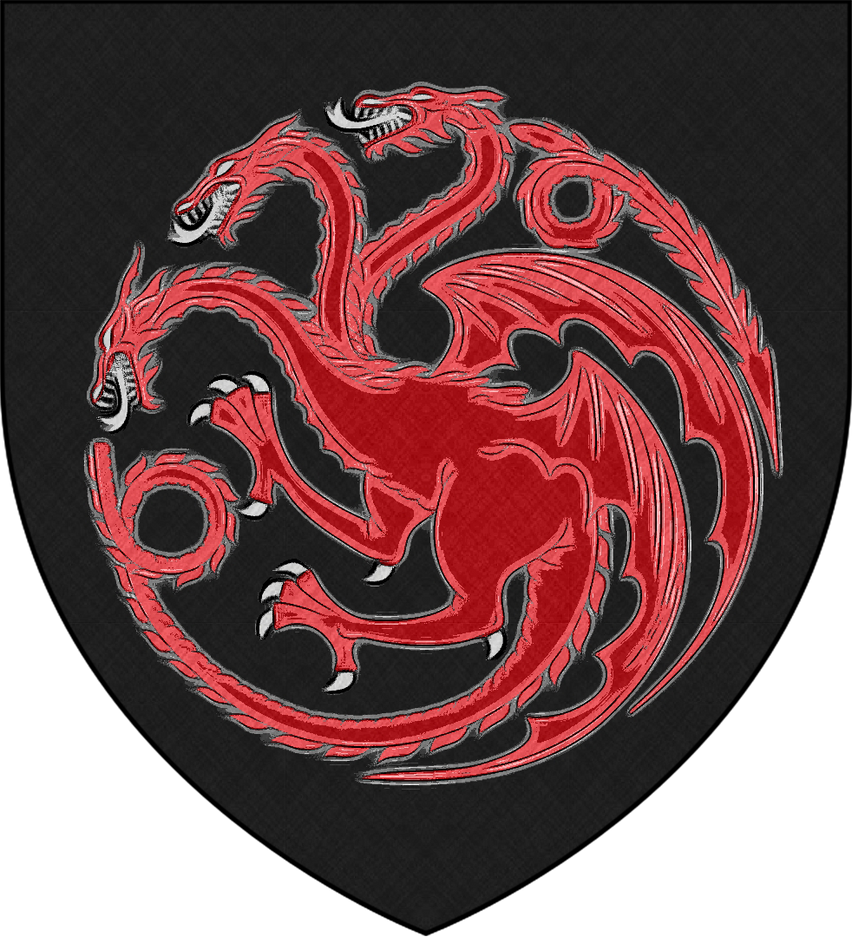Coat of arms of House Targaryen by thehive1948 on DeviantArt