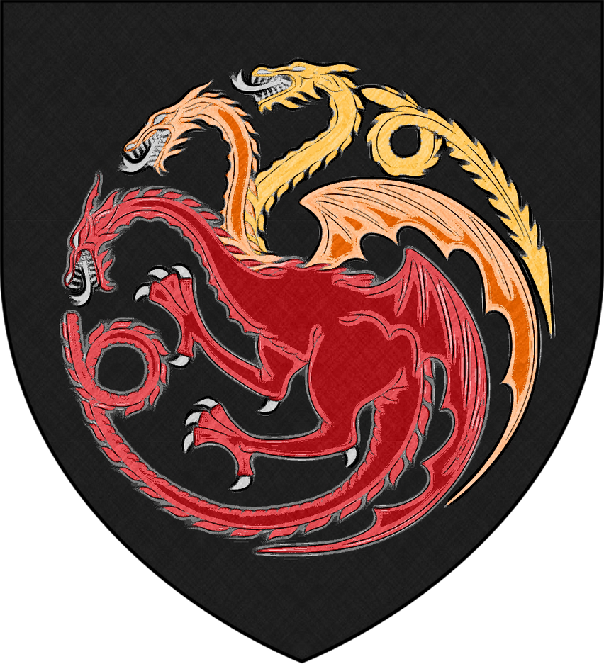 Personal arms of Aerion 'Brightflame' Targaryen by thehive1948 on ...