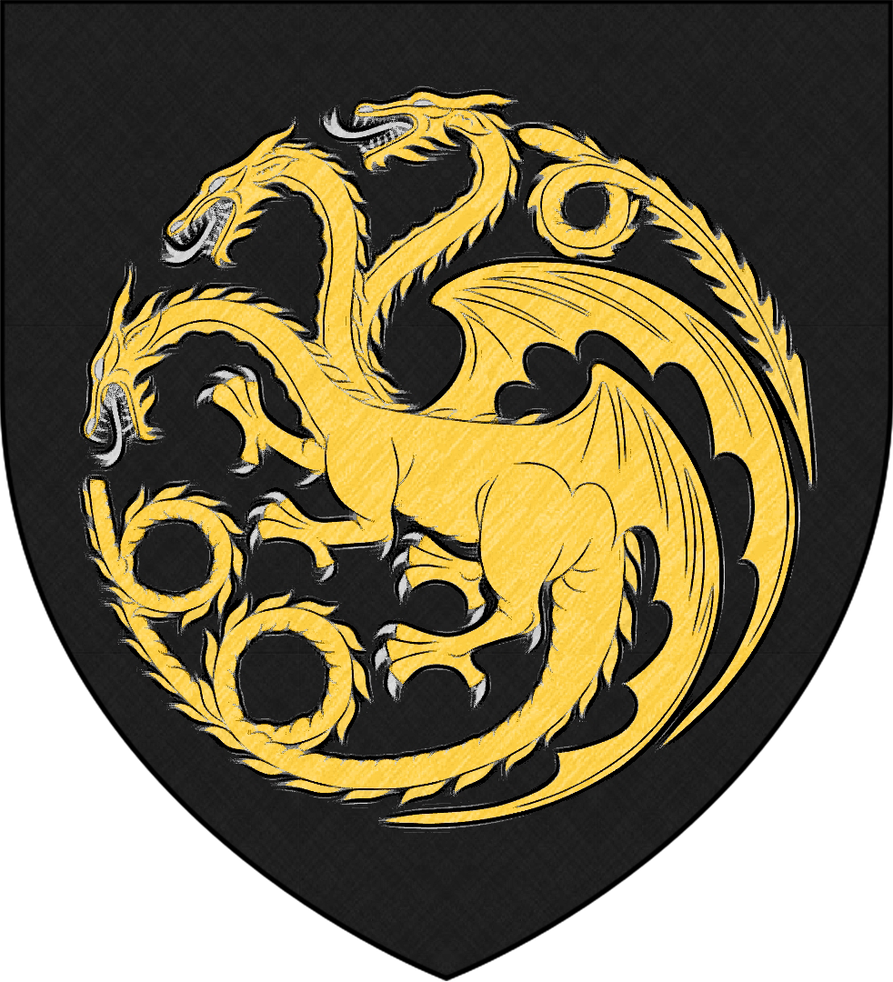 Personal arms of Aegon II Targaryen (HotD) by thehive1948 on DeviantArt