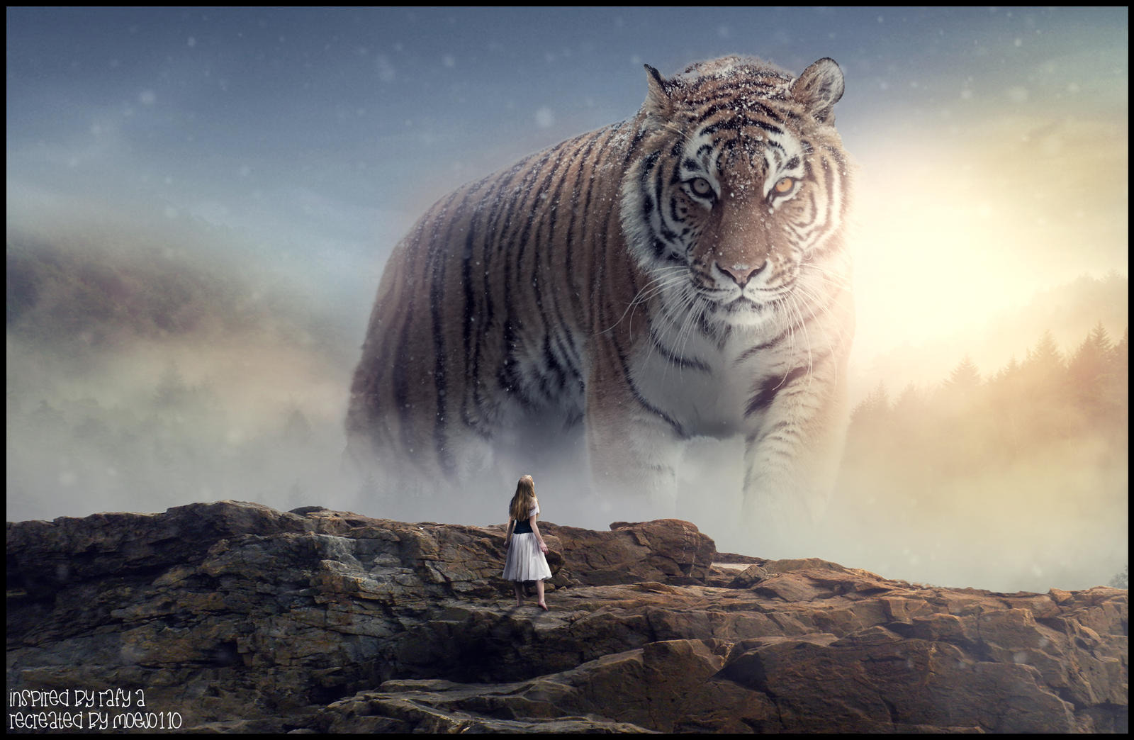 Giant Tiger(inspired by Rafy A) by Moejo110 on DeviantArt