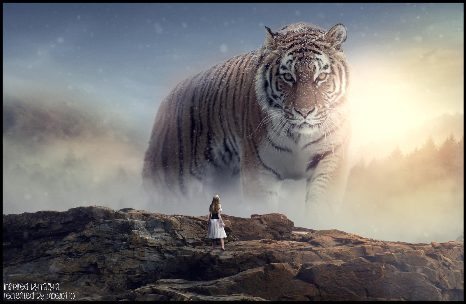 Giant Tiger(inspired by Rafy A) by Moejo110 on DeviantArt Giant Tiger(inspired by Rafy A) by Moejo110 on DeviantArt