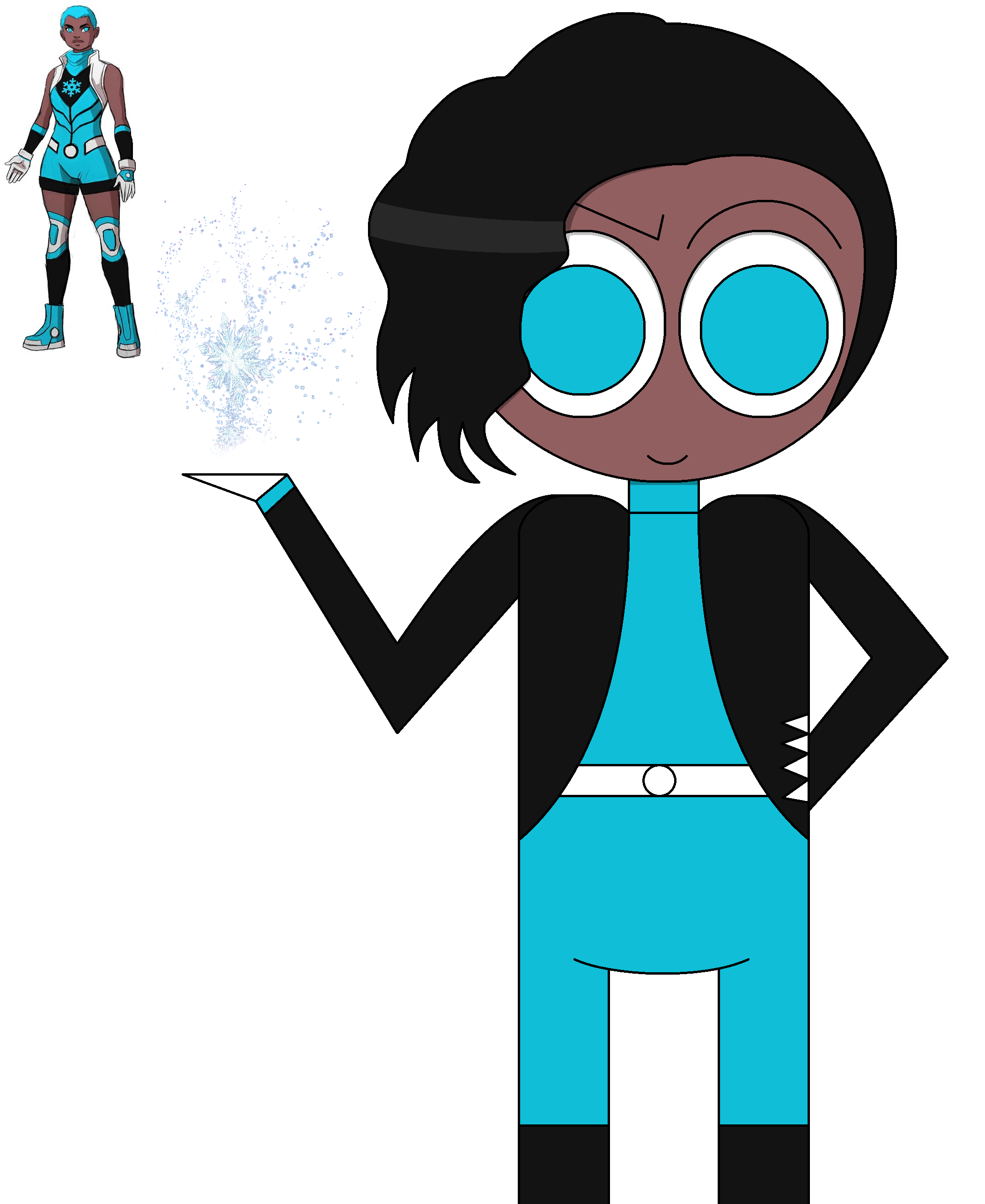 Snowstorm (snowflake redesign) by Music54 on DeviantArt