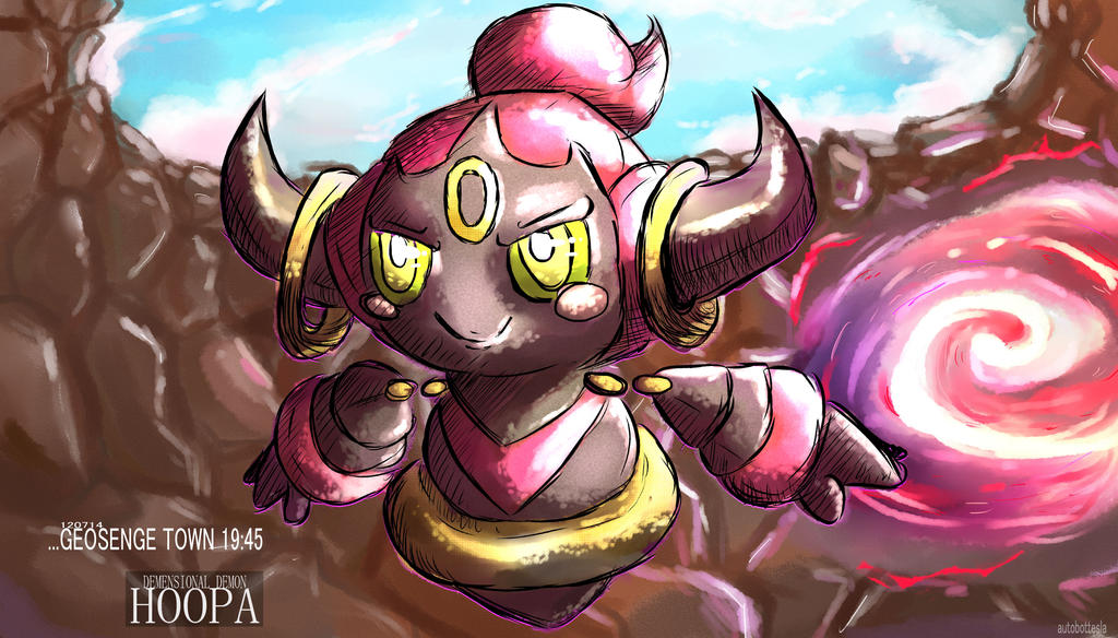Day 068 - Hoopa (Legendary Saturday) by AutobotTesla on DeviantArt