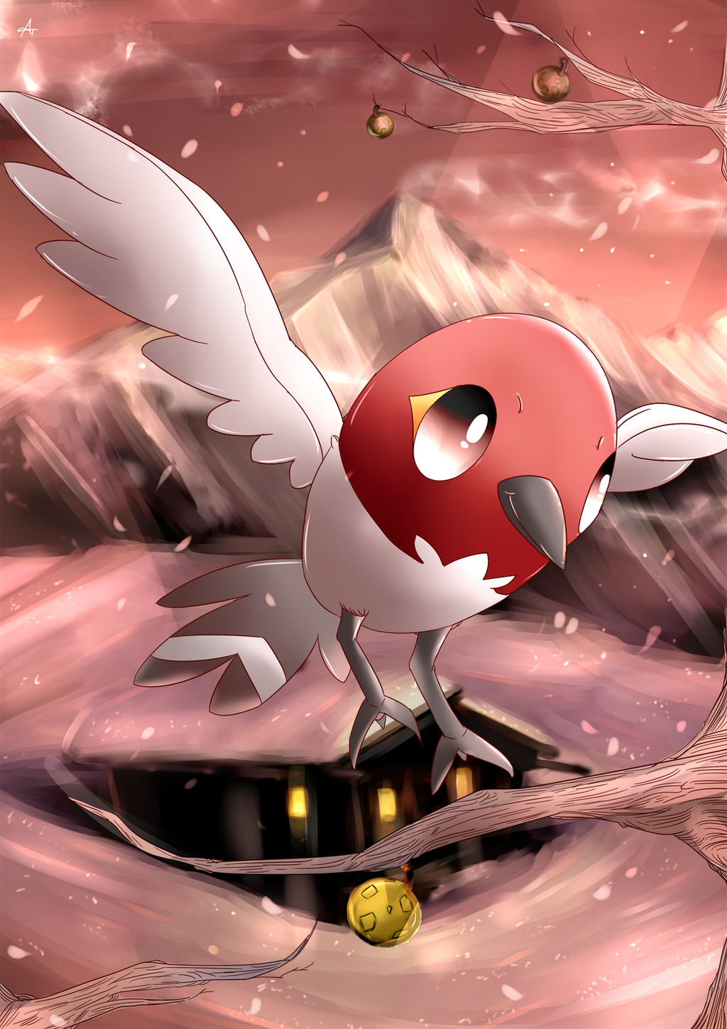 Day 223 - Yayakoma | Fletchling by AutobotTesla