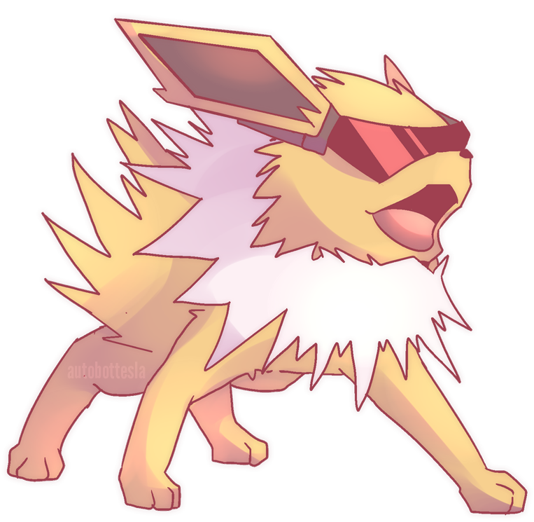 Visor Thunders | Jolteon Commission