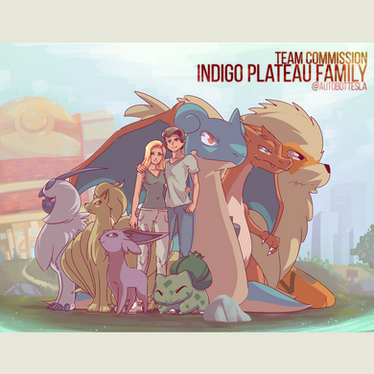 Indigo Plateau Family Team Commission