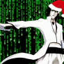 bleach Ulquiorra christmas hat merry christmas