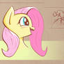Fluttershy with squirrel