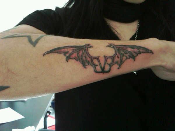 BVB Tat with wings