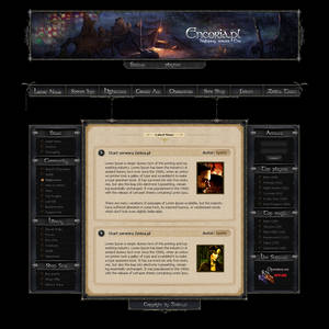 Game Template - RPG, Tibia, World of Warcraft