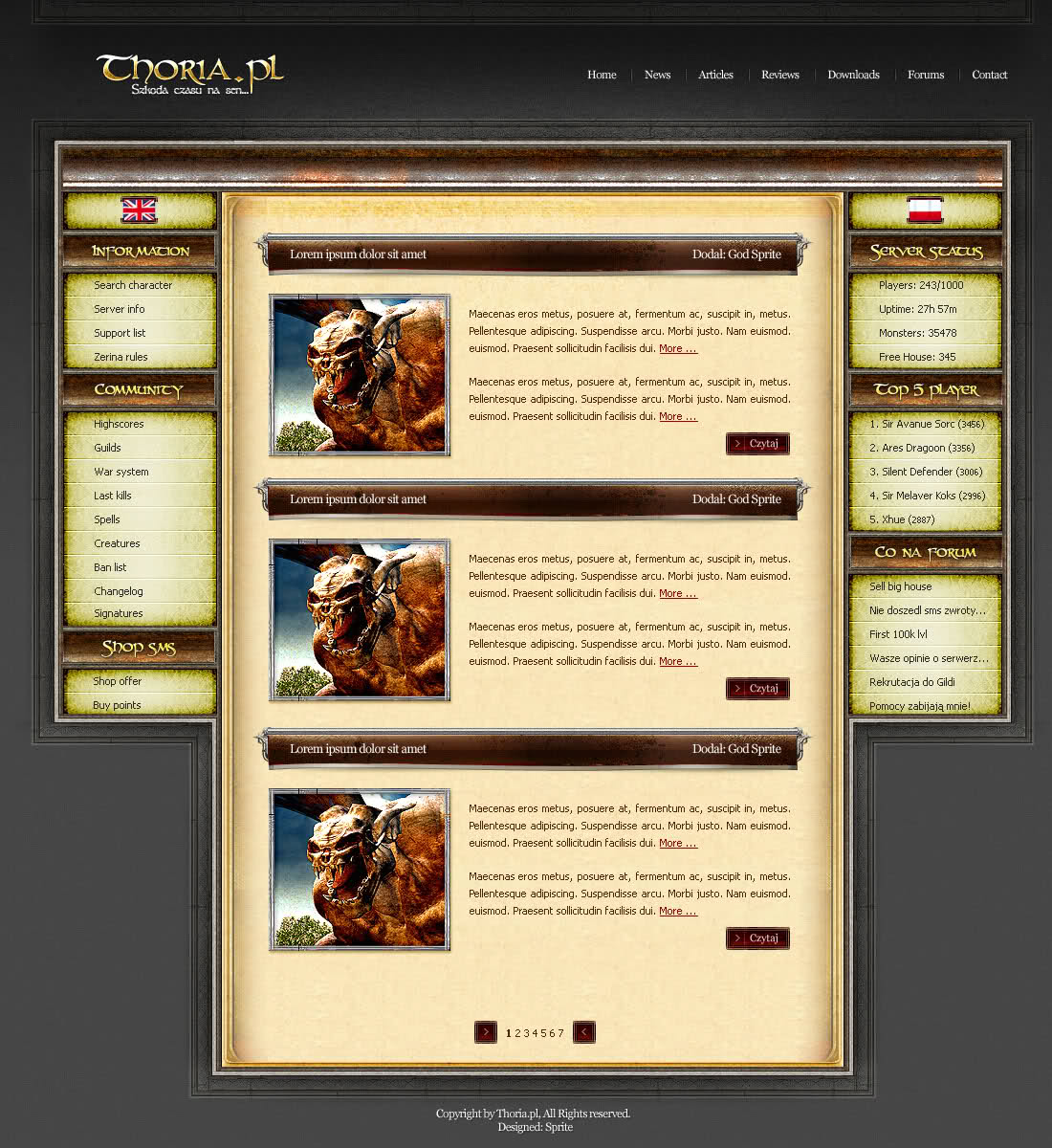 Game Template - Video game, RPG by Sprite1993 on DeviantArt