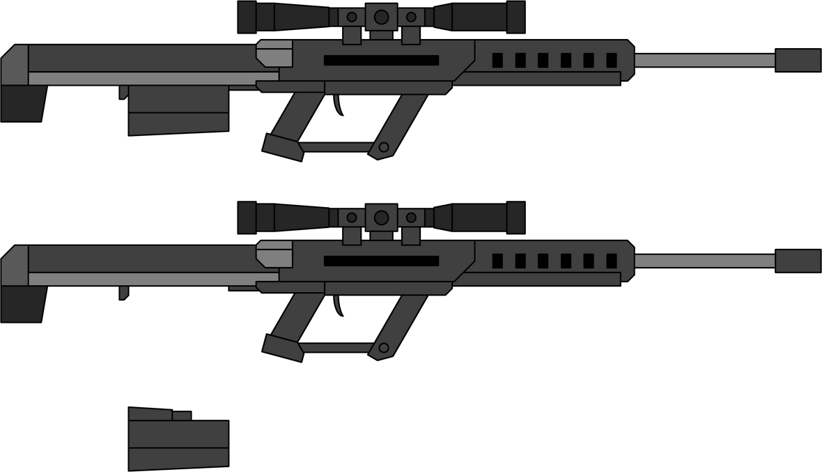 My Standard Anti Material Rifle by flatjusticereturn on DeviantArt
