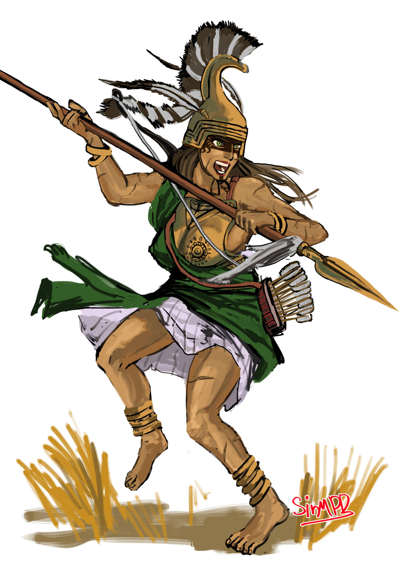 Deviantart Amazon Swords Amazon warrior by partee6554 on DeviantArt