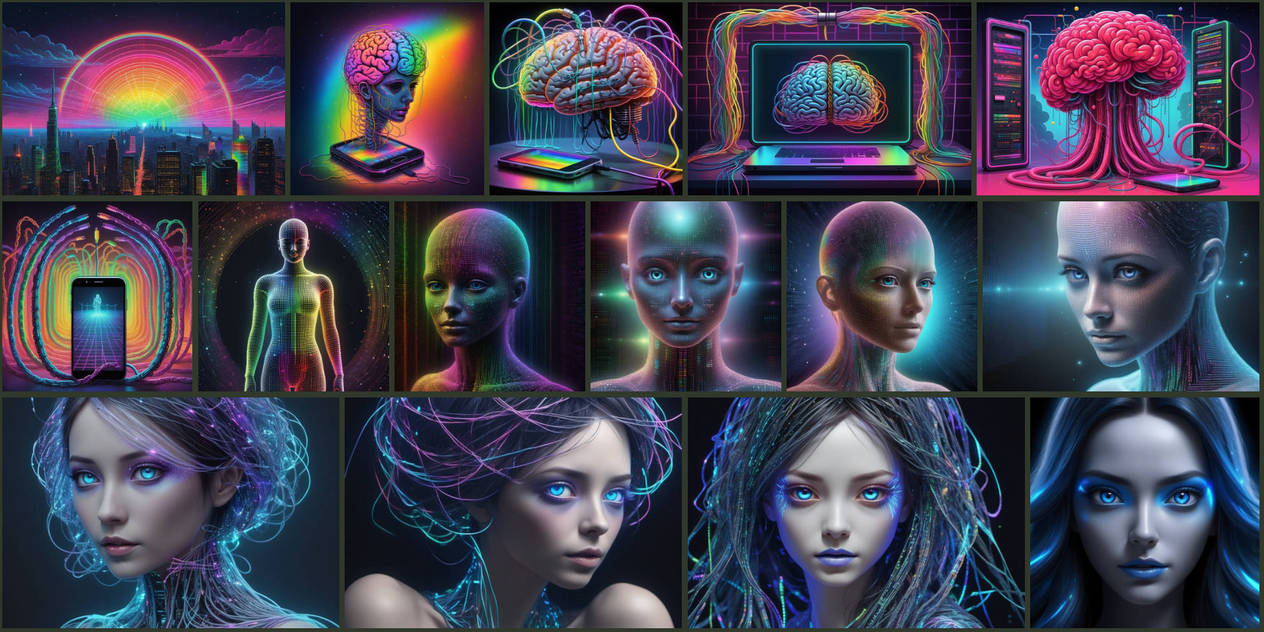 Ai Image Inception AI Generated Imagery : Birth of AI by Wickcim on DeviantArt