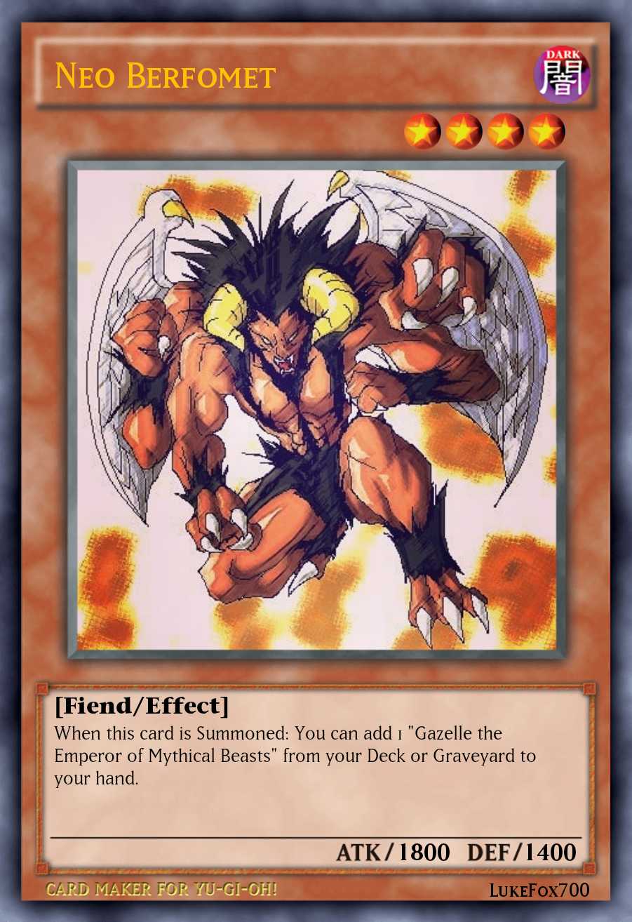 Neo Berfomet by LukeFox700 on DeviantArt