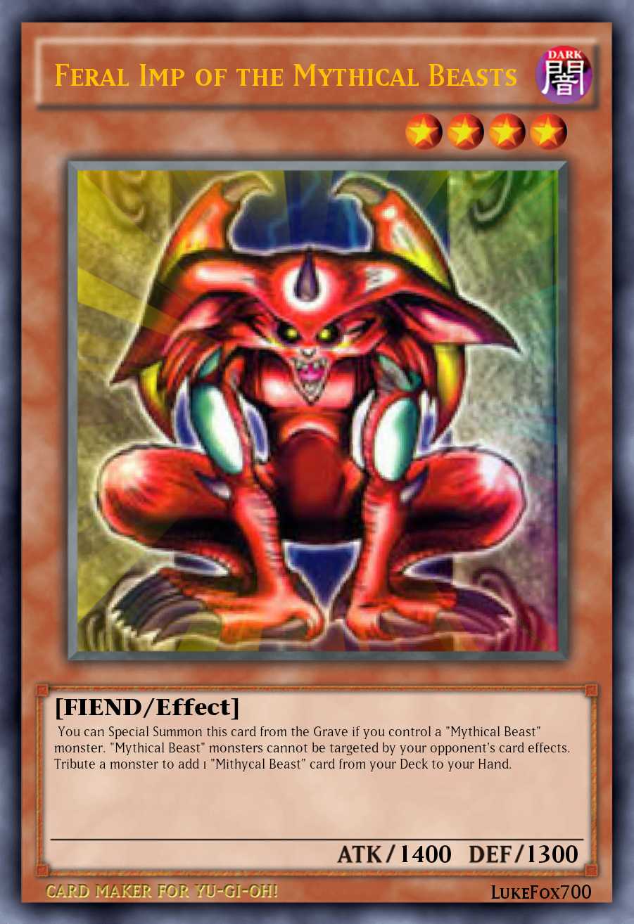 feral imp yugioh card Horn of the Unicorn Sealdass EX M057 Yu-Gi-Oh! Toei 2000 Japanese Yu-Gi-Oh! | Bandai Card No.68