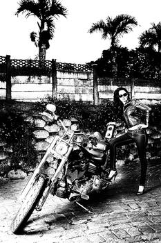 Motor Cycle Girl 2