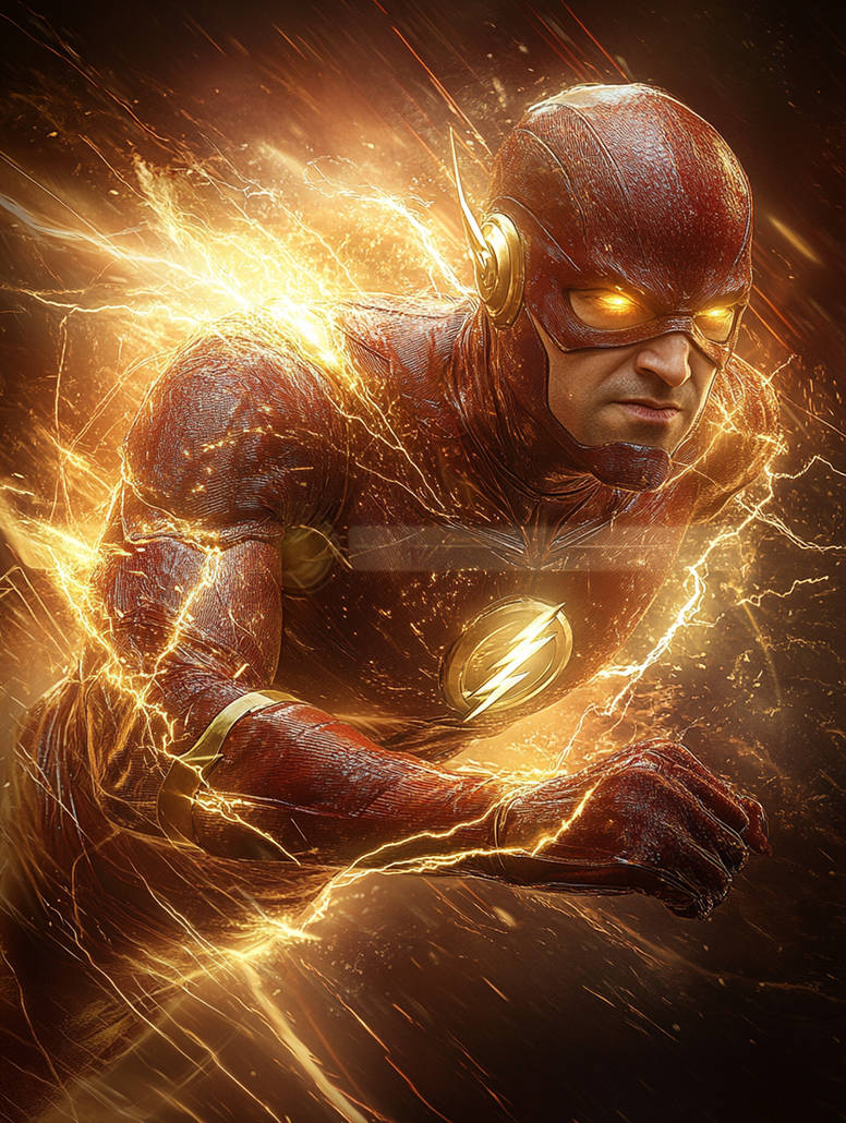 Fast Flash The Flash running at blazing fast speed by StratisQ on DeviantArt