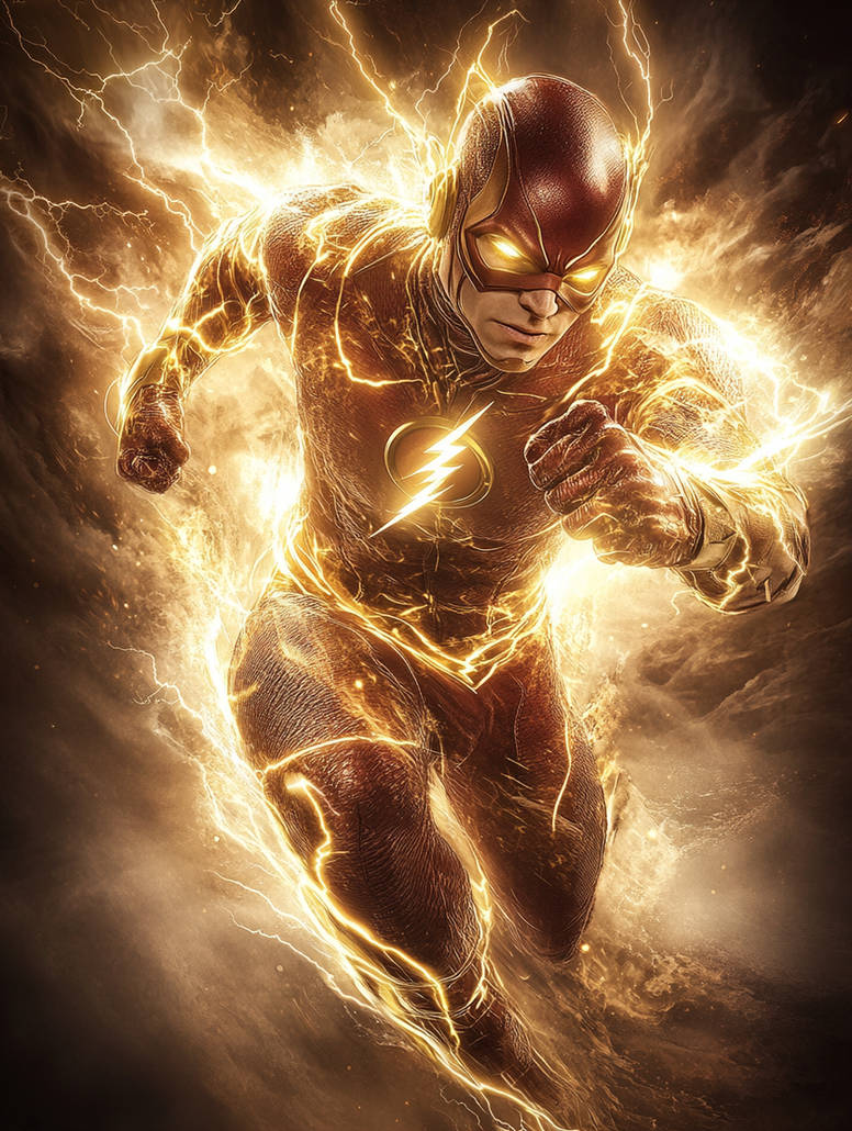 The Flash running through time by StratisQ on DeviantArt