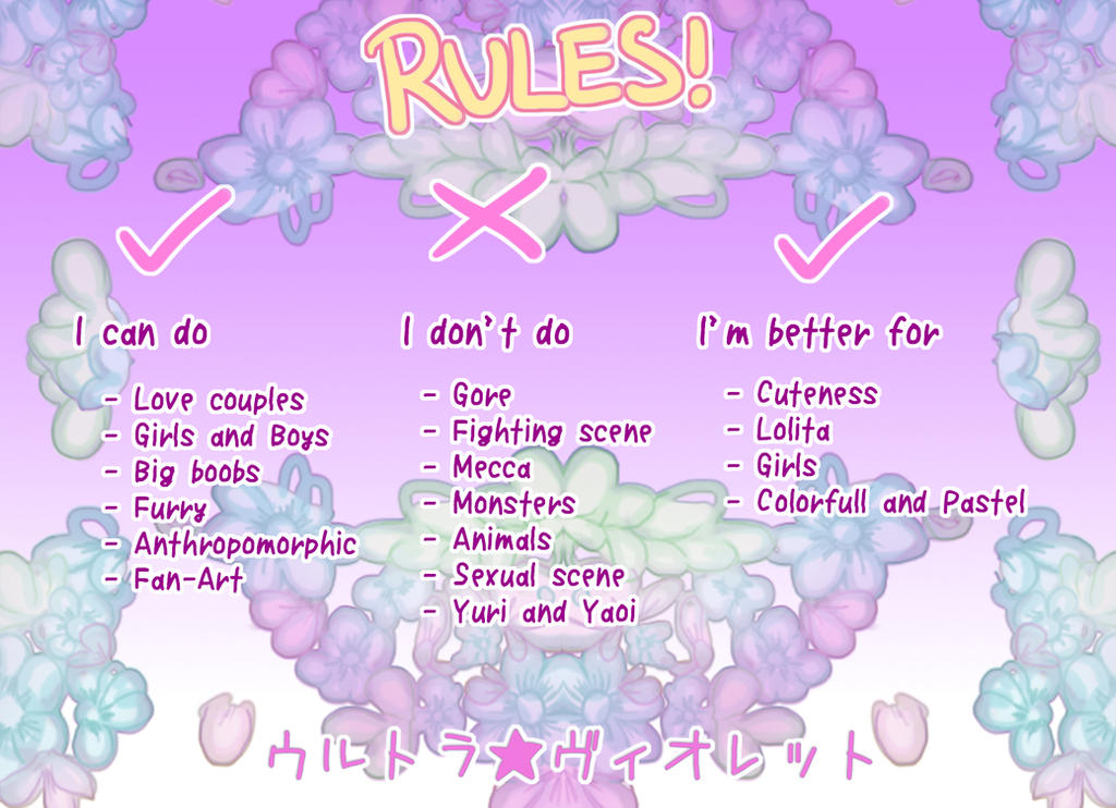 Rules2 by Ultra-Violette