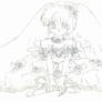 Ranma in Wedding Gown