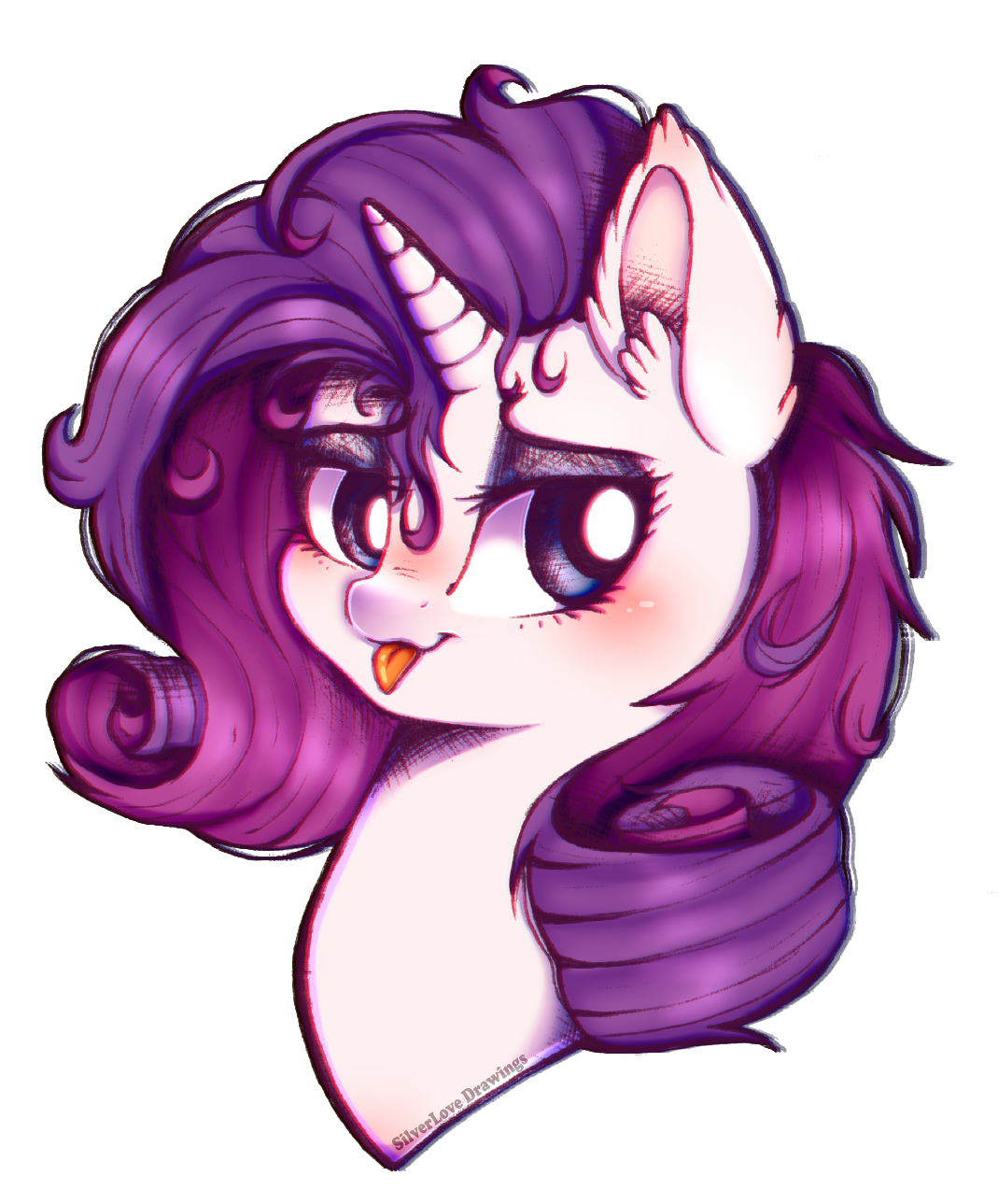 ( Commission ) Pretty Rarity