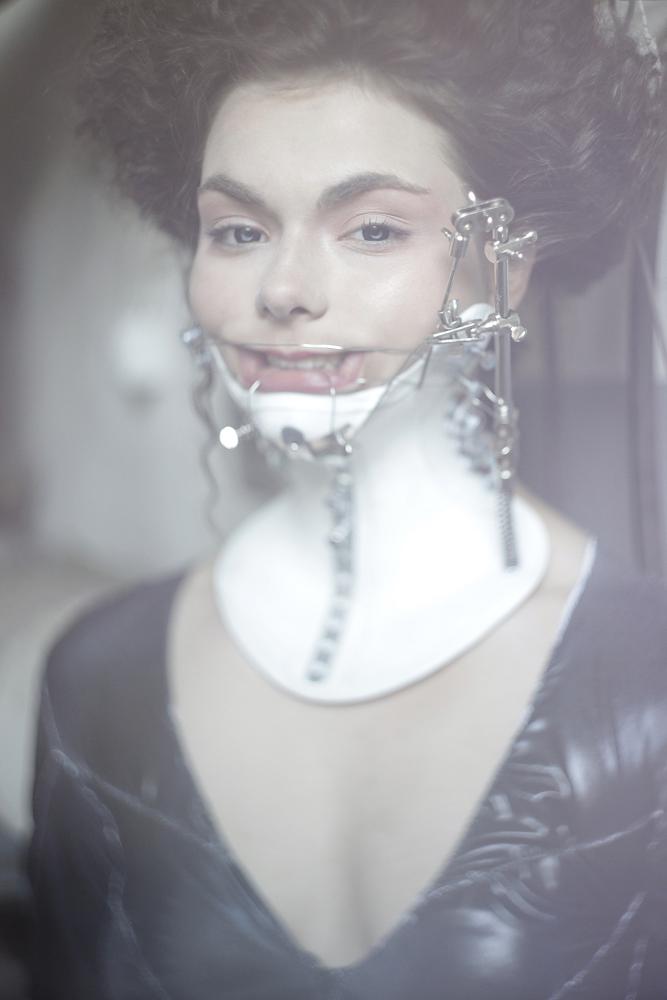 Nekromantic neck corset by KasiaKonieczka on DeviantArt