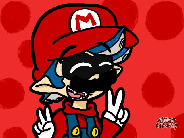 Mario inkling ! by Shania67 on DeviantArt