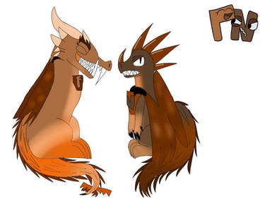 Alphabet lore O dragon by La_F_peruano_eno2 -- Fur Affinity [dot] net