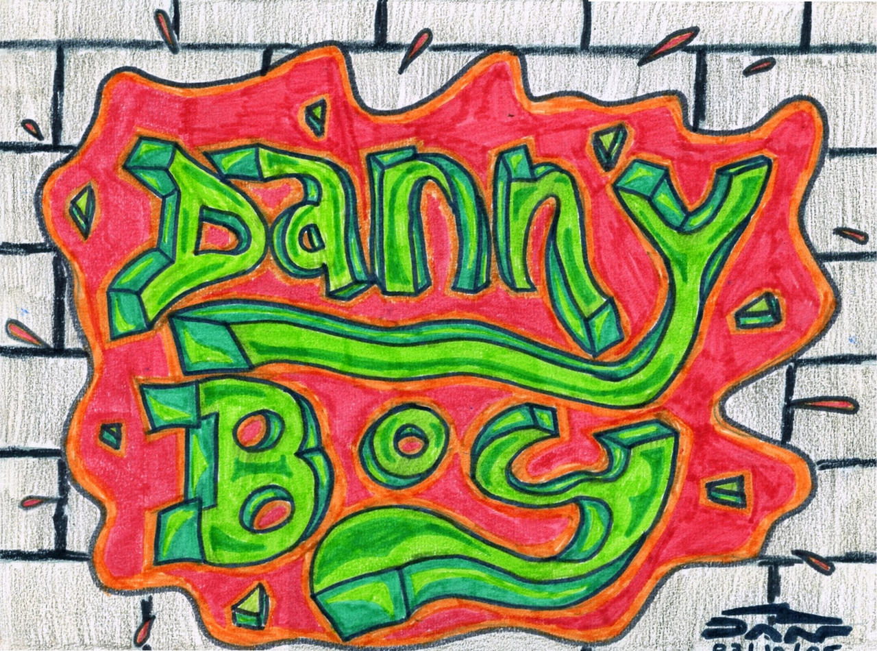 Danny R Name Tag 0566 - 07-10 - Danny Boy Tag by TwistedMethodDan on DeviantArt