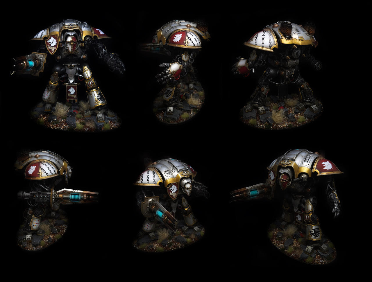 Rexus Knight Warhammer 40K Canis Rex Imperial Knight by MyVisionArt on DeviantArt