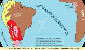 Viceroyalty of Rio de la Plata (1780) - Spanish