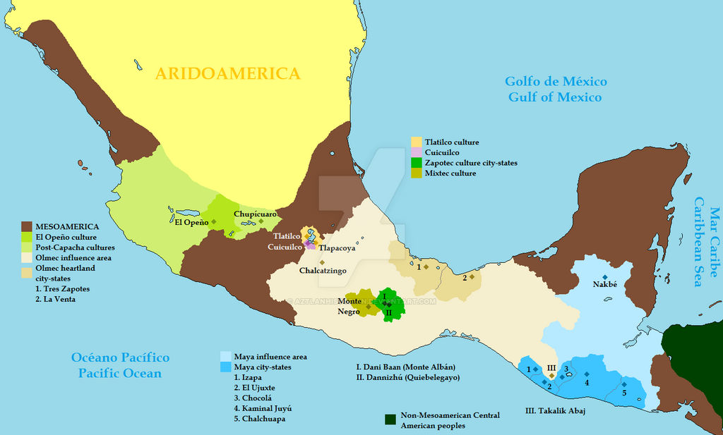 Mesoamerica 500 BCE: The Maya dawn by AztlanHistorian on DeviantArt