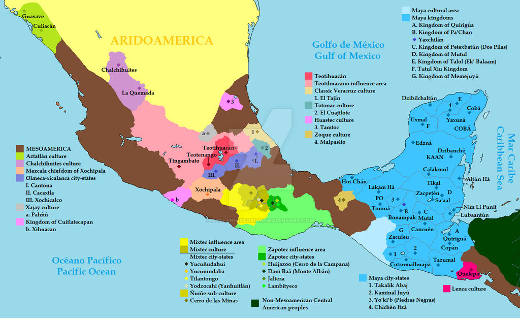 Mesoamerica 750 CE: The Maya greatness by AztlanHistorian on DeviantArt