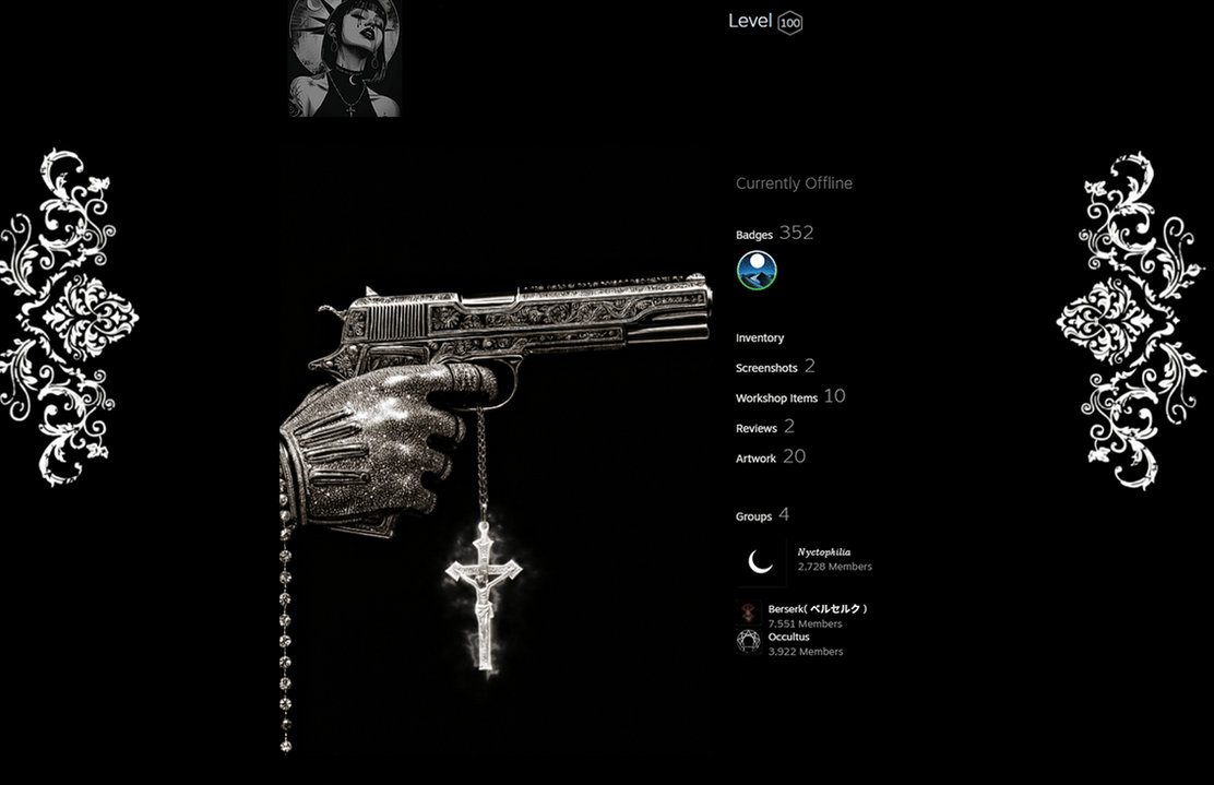 Holy Rifle Deviantart Holy Pistol - Steam Artwork by NiicoleNx on DeviantArt