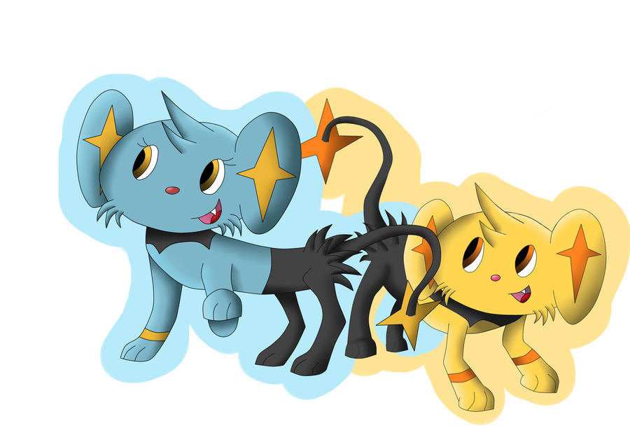 Vrchat Shinx Shinx and shiny shinx by Pokemisia on DeviantArt