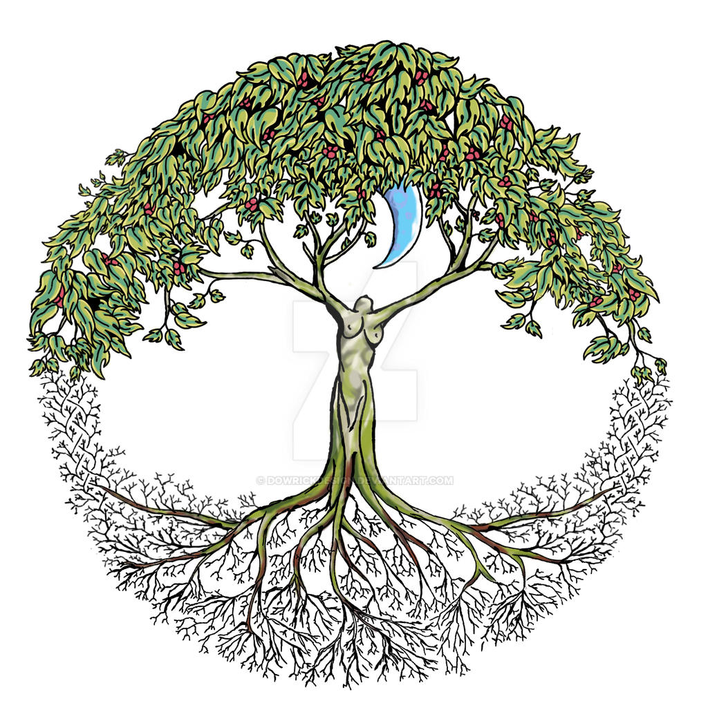 Tree of life tattoo design version 1 by DowrickDesign on DeviantArt