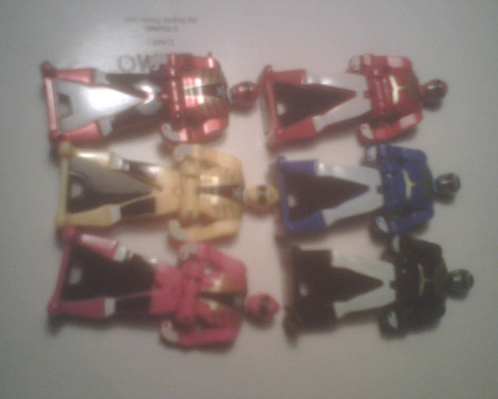 Ranger key collection so far by dannyshu on DeviantArt